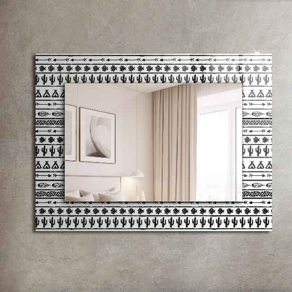 Design fali tükör Kaktuszfajok indexe