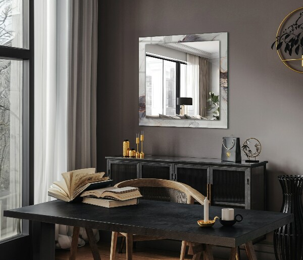 Dekor tükör Absztrakt márvány művészet