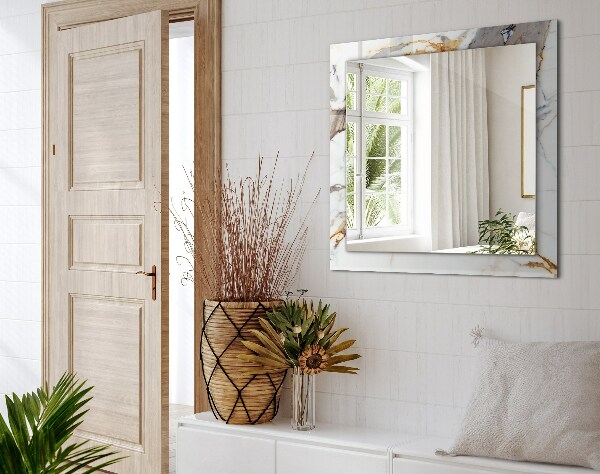 Tükör díszítéssel Márvány erek