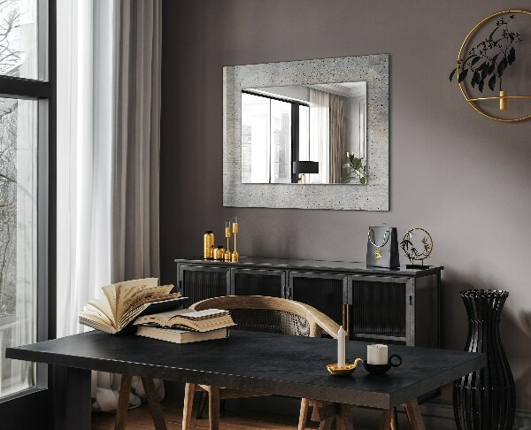 Tükör dekoráció Repedezett betonfal