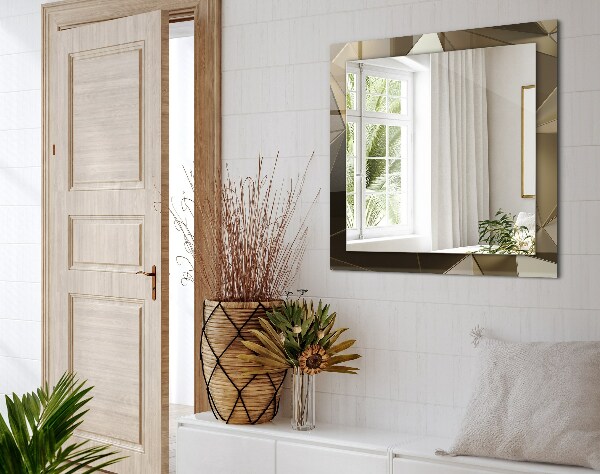 Tükör fali dísz Geometrikus formák