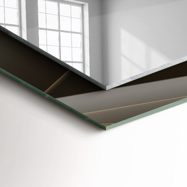 Tükör fali dísz Geometrikus formák