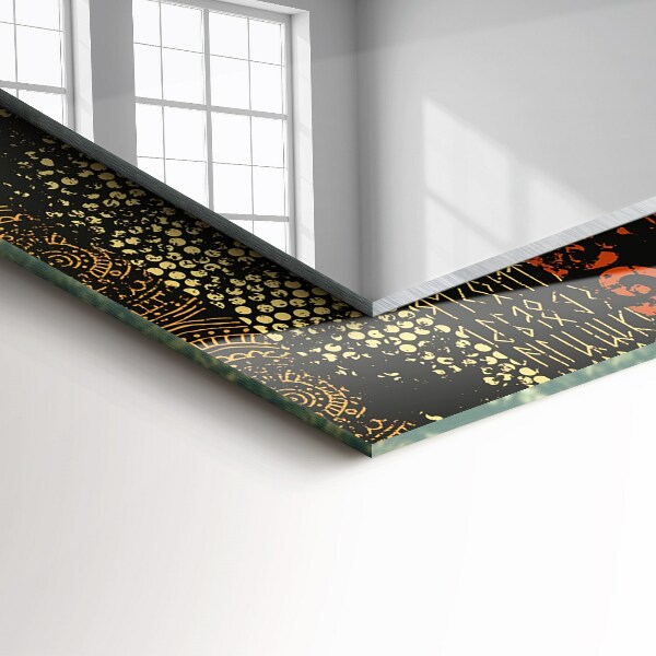 Dísztükör Etnikai díszítő motívum