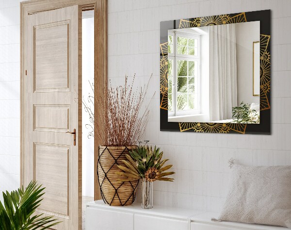 Design fali tükör Mandala minta