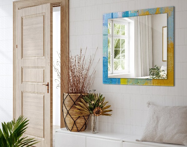 Dekor tükör Absztrakt olajfestmény