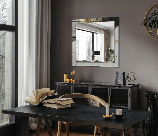 Design tükör Absztrakt művészet aranyban