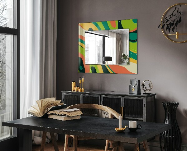 Design fali tükör Geometrikus motívum