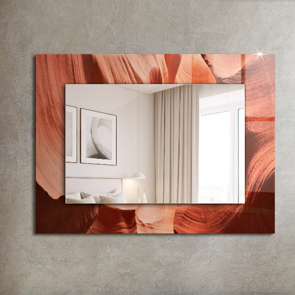 Design fali tükör Motivációs szökőkút