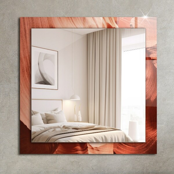 Design fali tükör Motivációs szökőkút