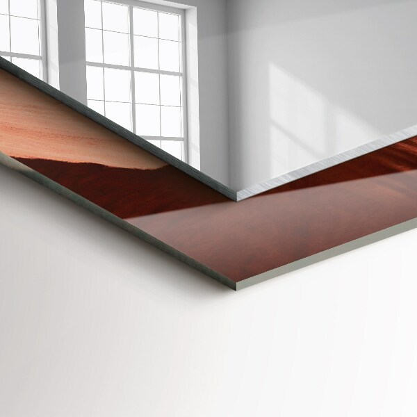 Design fali tükör Motivációs szökőkút