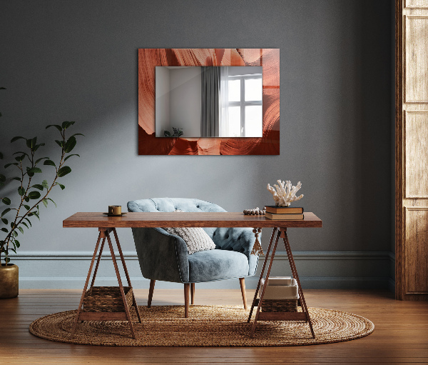 Design fali tükör Motivációs szökőkút