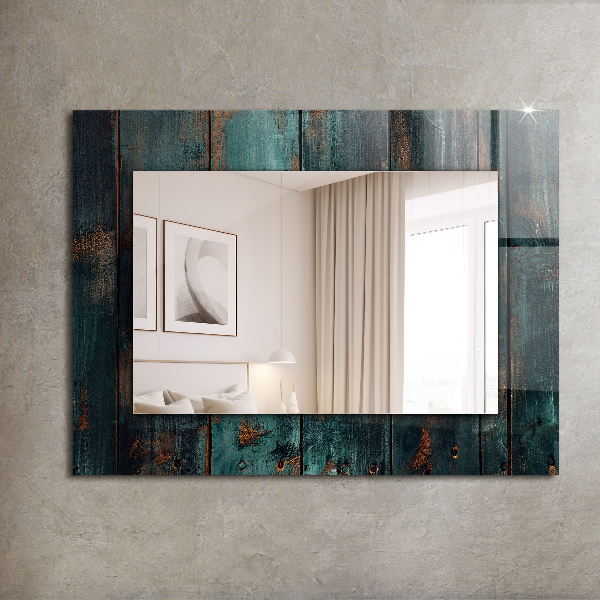 Design tükör Színes trópusi levelek