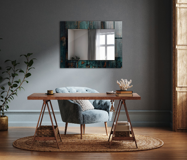Design tükör Színes trópusi levelek