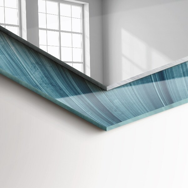 Tükör dekoráció Kolibri és virágok