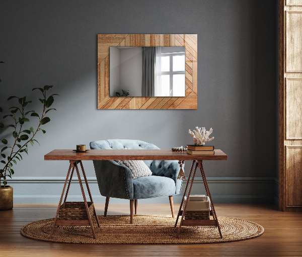 Design fali tükör Színes absztrakt minták