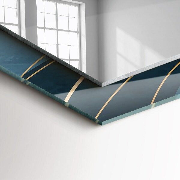 Tükör keret nyomtatással Asztragál vonal