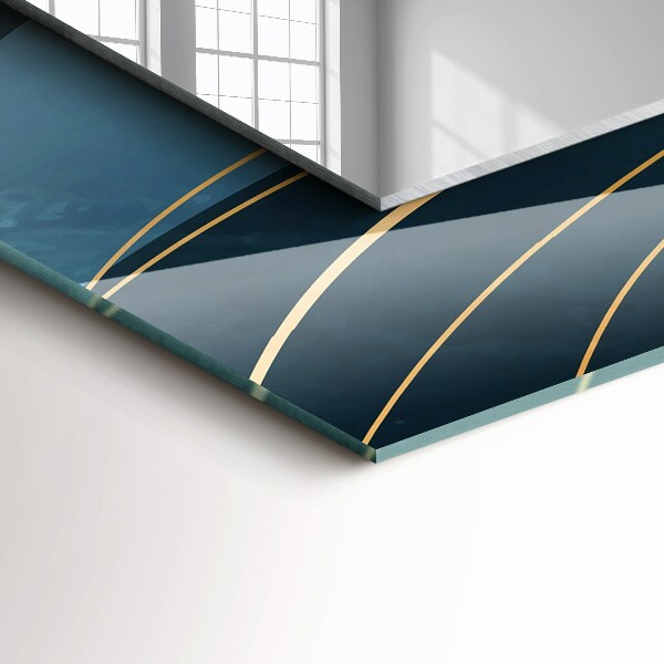 Tükör keret nyomtatással Asztragál vonal