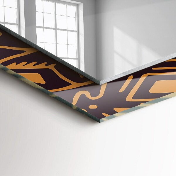 Tükör dekoráció Etnikai motívumok