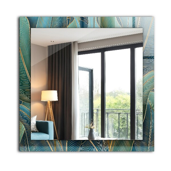 Díszes tükör Ködös csíkok