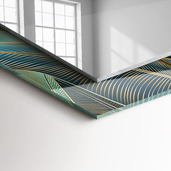 Díszes tükör Ködös csíkok