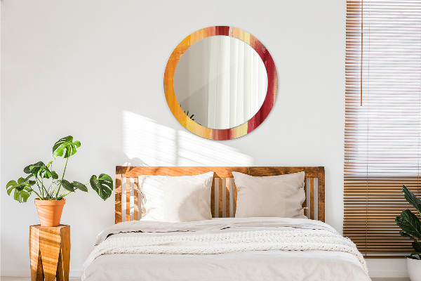 Kerek dísztükör Absztrakt kép