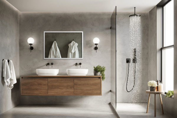 Fehér keretes tükör 80x60 cm