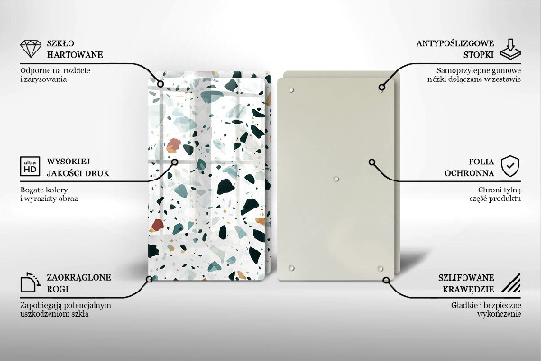 Főzőlap védő üveglap Könnyű kőedény