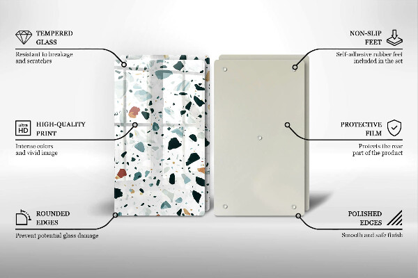 Főzőlap védő üveglap Könnyű kőedény