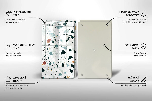 Főzőlap védő üveglap Könnyű kőedény