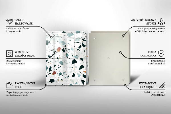 Főzőlap védő üveglap Könnyű kőedény