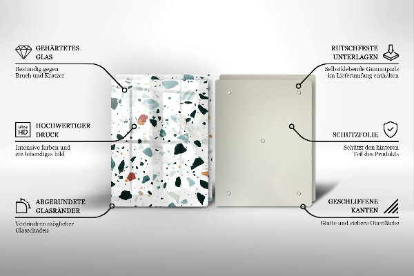 Főzőlap védő üveglap Könnyű kőedény