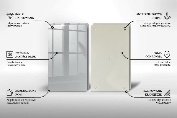 Főzőlap védő üveglap Szürke színű