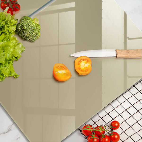 Főzőlap védő üveglap Bézs színű