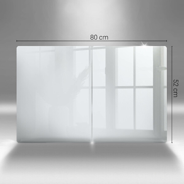 Főzőlap védő üveglap fehér szín