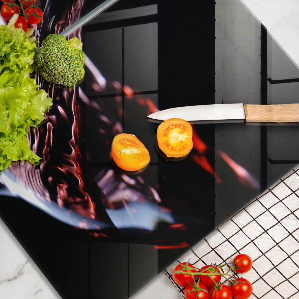 Főzőlap védő üveglap Egy pohár vörösbor