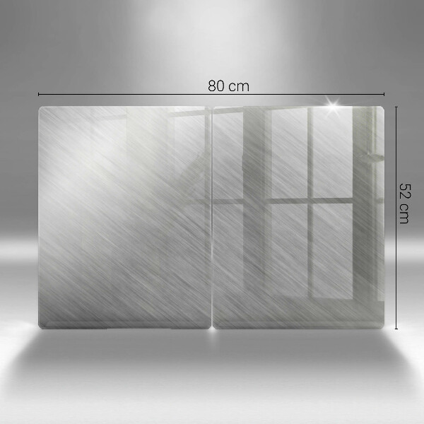 Főzőlap védő üveglap Fém textúra háttér