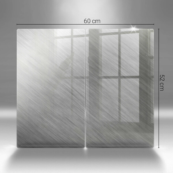 Főzőlap védő üveglap Fém textúra háttér