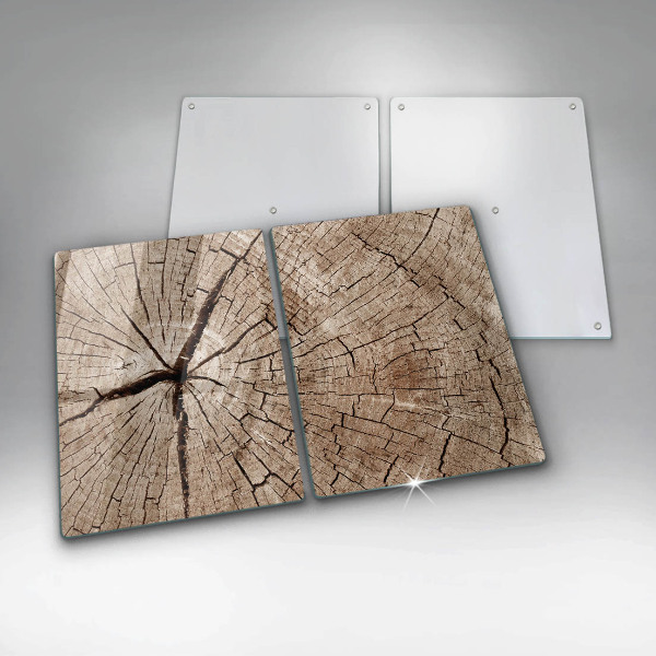 Főzőlap védő üveglap Egy fa keresztmetszete