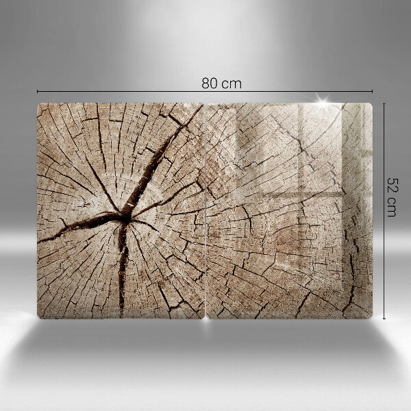 Főzőlap védő üveglap Egy fa keresztmetszete