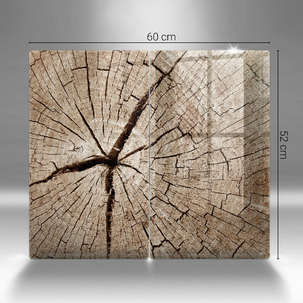 Főzőlap védő üveglap Egy fa keresztmetszete