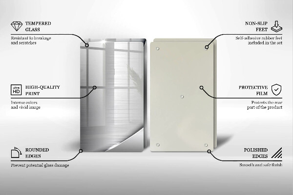 Főzőlap védő üveglap Fém formák