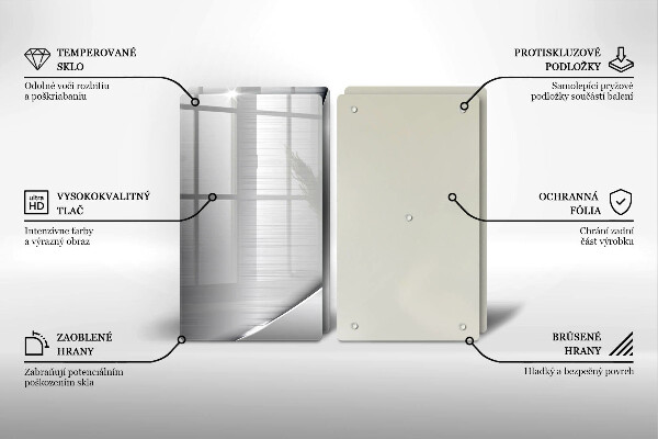 Főzőlap védő üveglap Fém formák