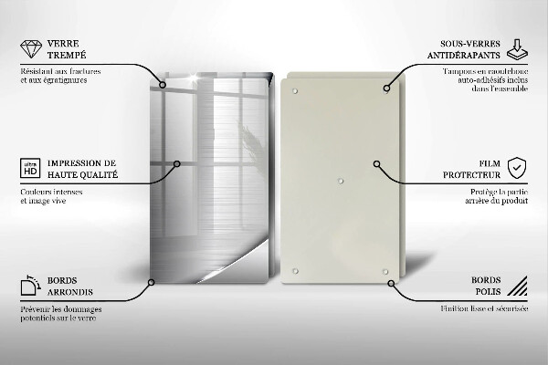 Főzőlap védő üveglap Fém formák