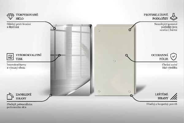 Főzőlap védő üveglap Fém formák