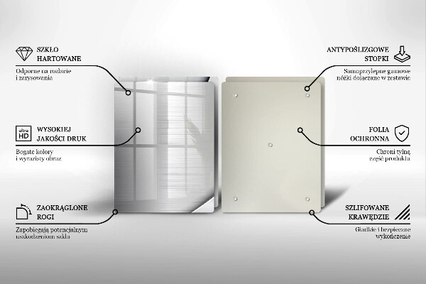 Főzőlap védő üveglap Fém formák