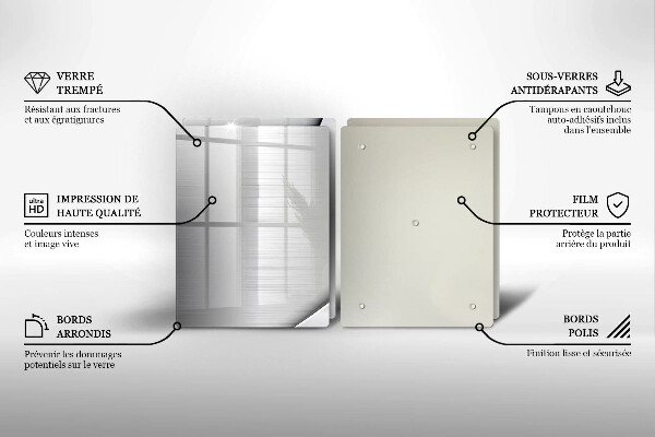 Főzőlap védő üveglap Fém formák