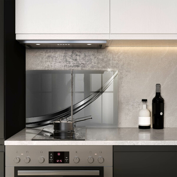 Főzőlap védő üveglap Fém absztrakció