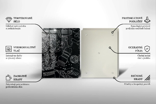 Főzőlap védő üveglap Konyhai kiegészítők