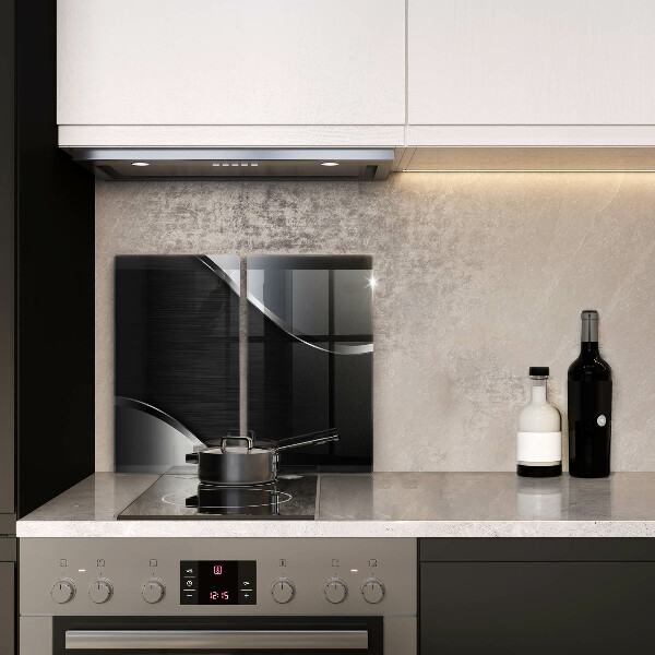 Főzőlap védő üveglap Fém absztrakció