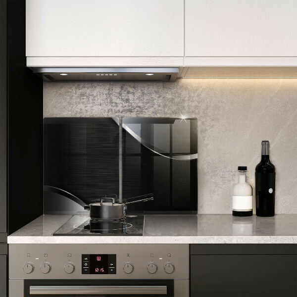 Főzőlap védő üveglap Fém absztrakció